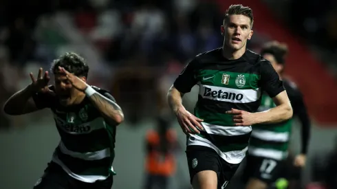 Viktor Gyökeres foi decisivo. Foto: SCP.