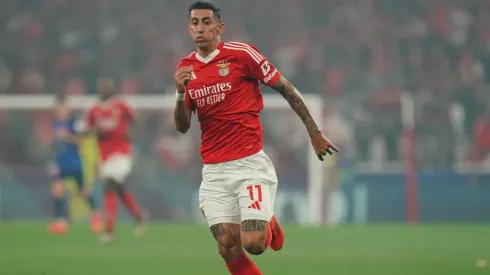 Ángel Di María, extremo do Benfica. Foto: Getty Images