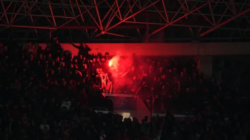 13 adeptos identificados antes do Benfica x SC Braga. Foto: Getty Images