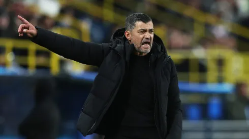 Sérgio Conceição, treinador do AC Milan. Foto: Getty Images