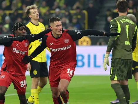 Bayer Leverkusen vence em casa do Borussia Dortmund em jogo com quatro golos em 20 minutos