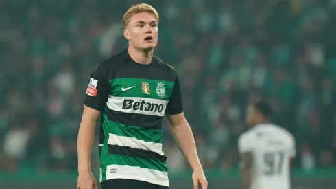 Conrad Harder, avançado do Sporting. Foto: Getty Images