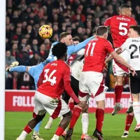 Jota salva o Liverpool no empate contra o Nottingham Forest de Nuno Espírito Santo
