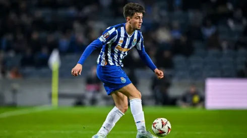 Martim Fernandes em ação na Europa League. Foto: Getty Images