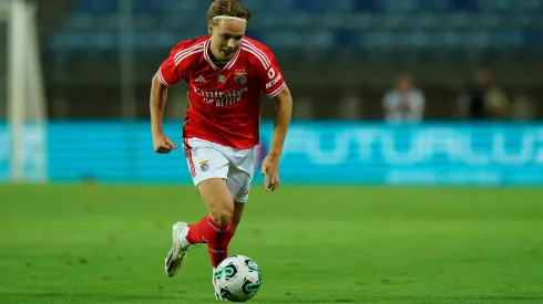 Schjelderup tem contrato com o Benfica até 30 de junho de 2028. Foto: Getty.