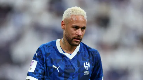 Neymar com o futuro em aberto. Foto: Getty Images