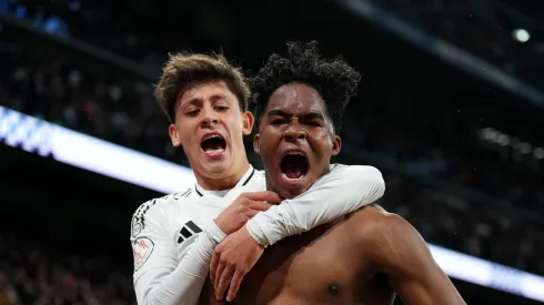 Real Madrid festeja vitória contra o Celta de Vigo. Foto: Getty Images