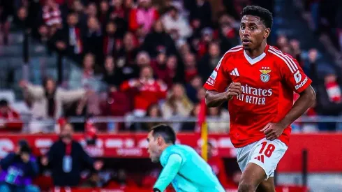 Leandro Barreiro fez três golos. Foto: Liga Portugal.