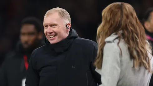 Paul Scholes, antigo jogador do Manchester United. Foto: Getty Images