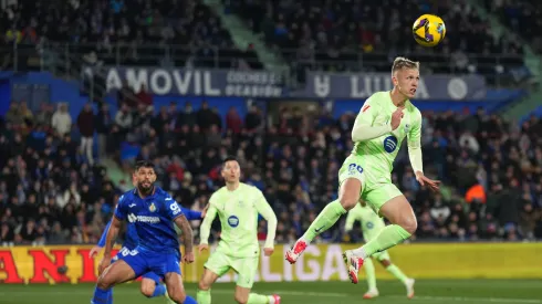 Dani Olmo, jogador do Barcelona. Foto: Getty Images