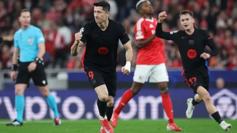 Jogo de loucos entre Benfica e Barcelona. Foto: Getty.