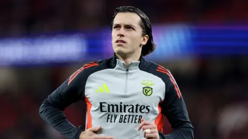 Alvaro Carreras falou sobre a derrota do Benfica para o Barcelona. Foto: Getty Images