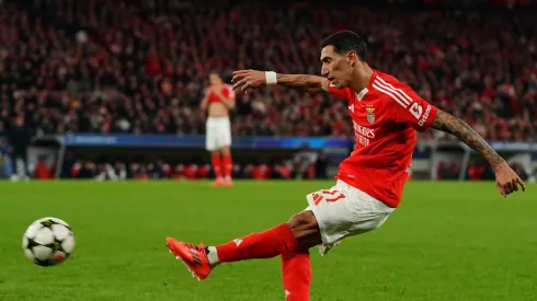 Ángel Di María, jogador do Benfica. Foto: Getty Images