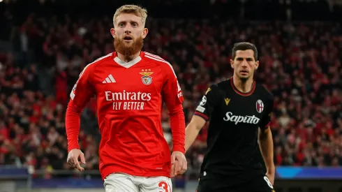 Jan-Niklas Beste, jogador do Benfica. Foto: Getty Images