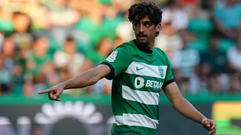 Francisco Trincão será um dos jogadores em foco no Sporting x Bolonha. Foto: Getty Images