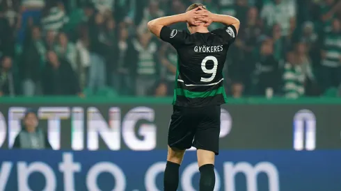 Gyokeres, dúvida para Sporting x Bolonha. Foto: Gualter Fatia/Getty Images.