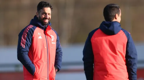 Rúben Amorim, treinador do Manchester United. Foto: Getty Images