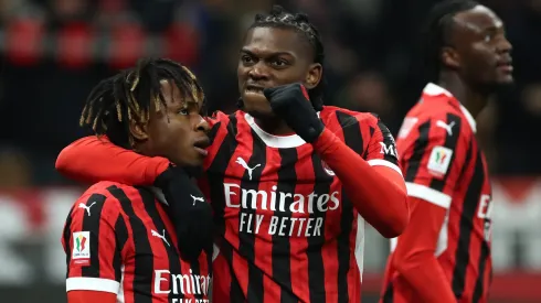 Rafael Leão de pedra e cal no AC Milan. Foto: Getty Images.