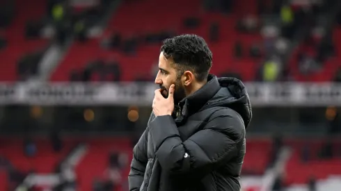 Ruben Amorim, treinador do Manchester United. Foto: Getty Images