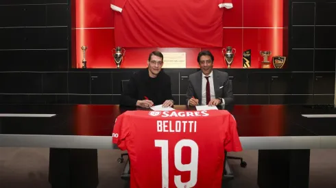 Belotti reforçou o ataque do Benfica. Foto: SLB.