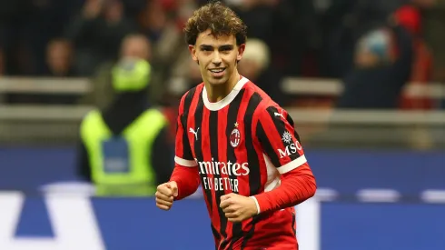 João Félix na estreia pelo Milan. Foto: Getty Images