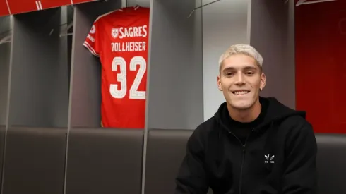 Rollheiser, do Benfica, na mira do Santos de Neymar. Foto: SL Benfica