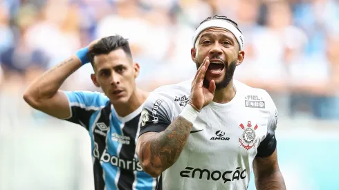 Memphis Depay, jogador do Corinthians. Foto: Getty Images
