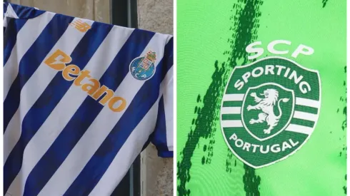 FC Porto e Sporting realizam clássico no dragão. Montagem sobre fotos de FCP e SCP.