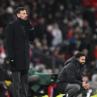 Ruben Amorim e Van Nistelrooy reagem ao golo polémico no Manchester United x Leicester City