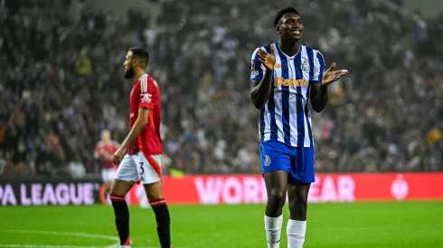 Samu, avançado do FC Porto, que recebe a Roma. Octavio Passos/Getty Images.