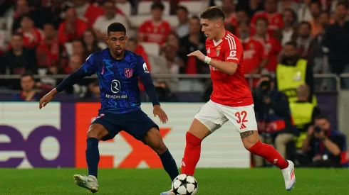Benjamín Rollheiser trocou o Benfica pelo Santos, por 11 milhões de euros. Foto: Getty