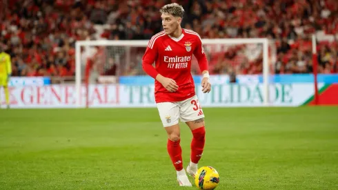 Benjamín Rollheiser trocou o Benfica, em Portugal, pelo Santos, no Brasil. Foto: SL Benfica