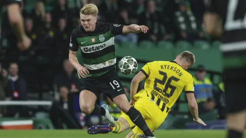 Conrad Harder, jogador do Sporting, Getty Images