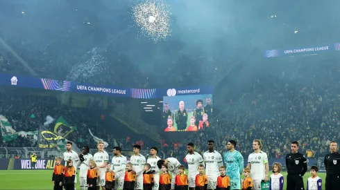 O 11 inicial do Sporting para o encontro contra o Dortmund, na Champions League. Foto: Getty