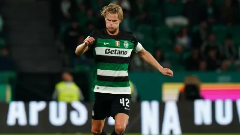 Morten Hjulmand, jogador do Sporting. Foto: Getty Images