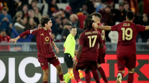 Roma festeja vitória contra o FC Porto. Foto: Getty Images