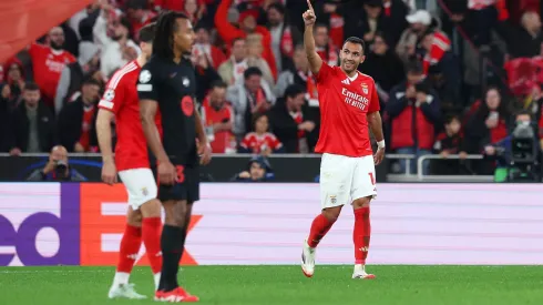 Sorteio da Champions League: Benfica x Barcelona nos oitavos de final. Foto: Carlos Rodrigues/Getty Images.