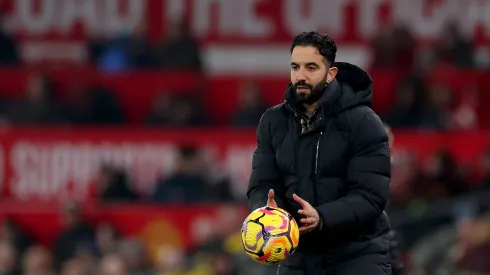Ruben Amorim, treinador do Manchester United. Foto: Getty Images