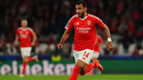 Vangelis Pavlidis marcou o golo da vitória do Benfica. Foto: Getty Images