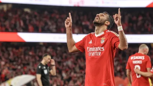 Vangelis Pavlidis foi novamente decisivo, desta vez no Benfica x SC Braga para a Taça de Portugal. Foto: SL Benfica