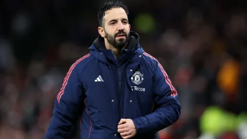 Rúben Amorim, treinador do Manchester United. Foto: Getty Images