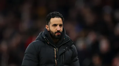 Ruben Amorim, treinador do Manchester United. Foto: Getty Images