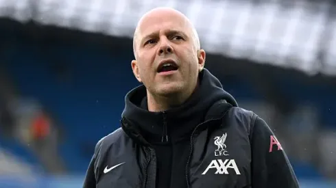 Arne Slot comentou sobre o Benfica na antevisão. Foto: Getty Images