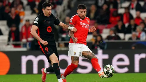 Benfica em maus lençóis na Champions League. Foto: Getty Images.