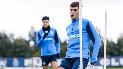 Tomás Pérez chegou ao FC Porto no mercado de inverno. Foto: FCP.