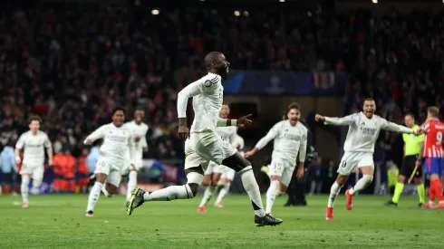 Antonio Rüdiger foi decisivo no dérbi entre Atlético e Real. Foto: Getty Images.
