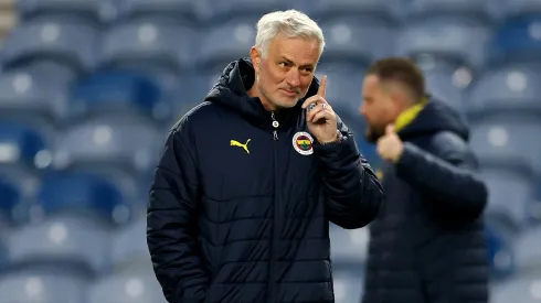 José Mourinho, o treinador do Fenerbahçe. Foto: Getty
