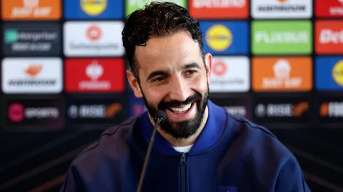 Rúben Amorim antevê Manchester United x Real Sociedad. Foto: Getty Images