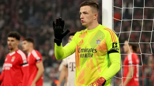 Trubin no Benfica. Foto: Getty Images