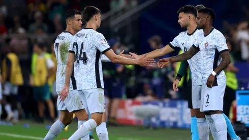 Francisco Conceição e Gonçalo Ramos não jogarão no Dinamarca x Portugal. Foto: Getty
